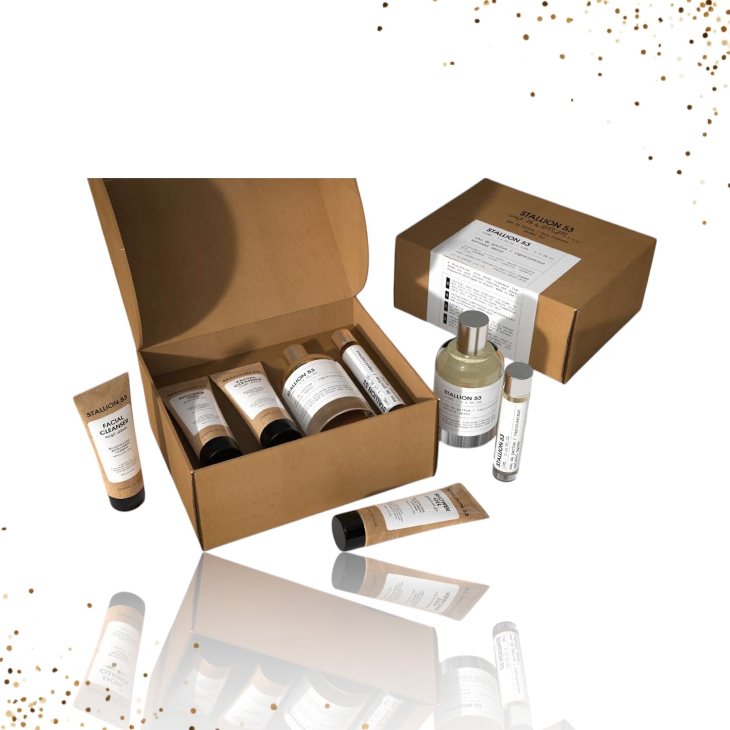 Stallion 53 Gift Set 4 in 1 EDP 3.4 Oz