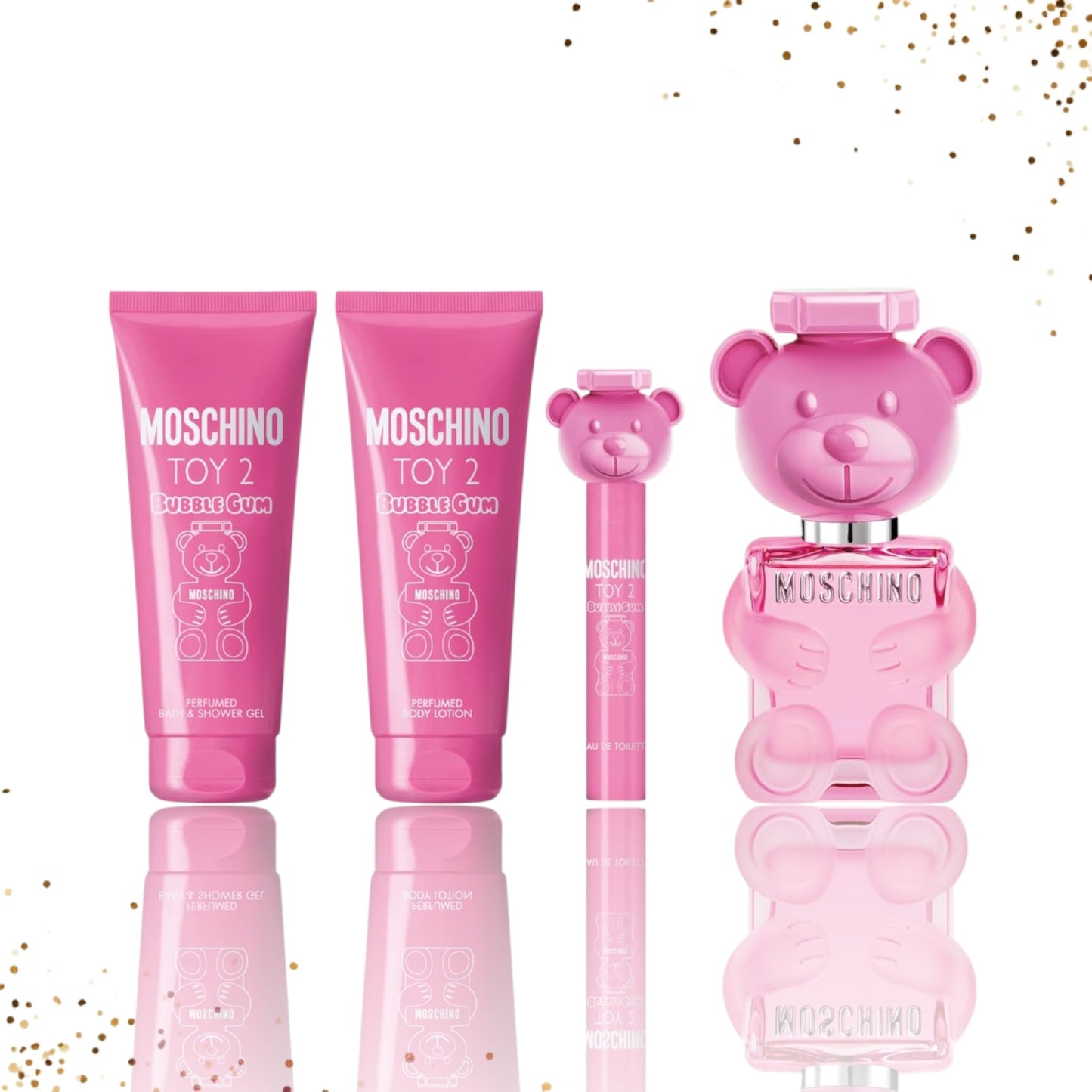 Toy 2 Bubble Gum by Moschino Gift Set 4 Pcs