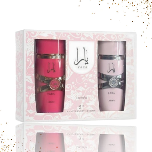 Yara 5Th Anniversary Edition Gift Set 2 Pcs 3.4 Oz EDP