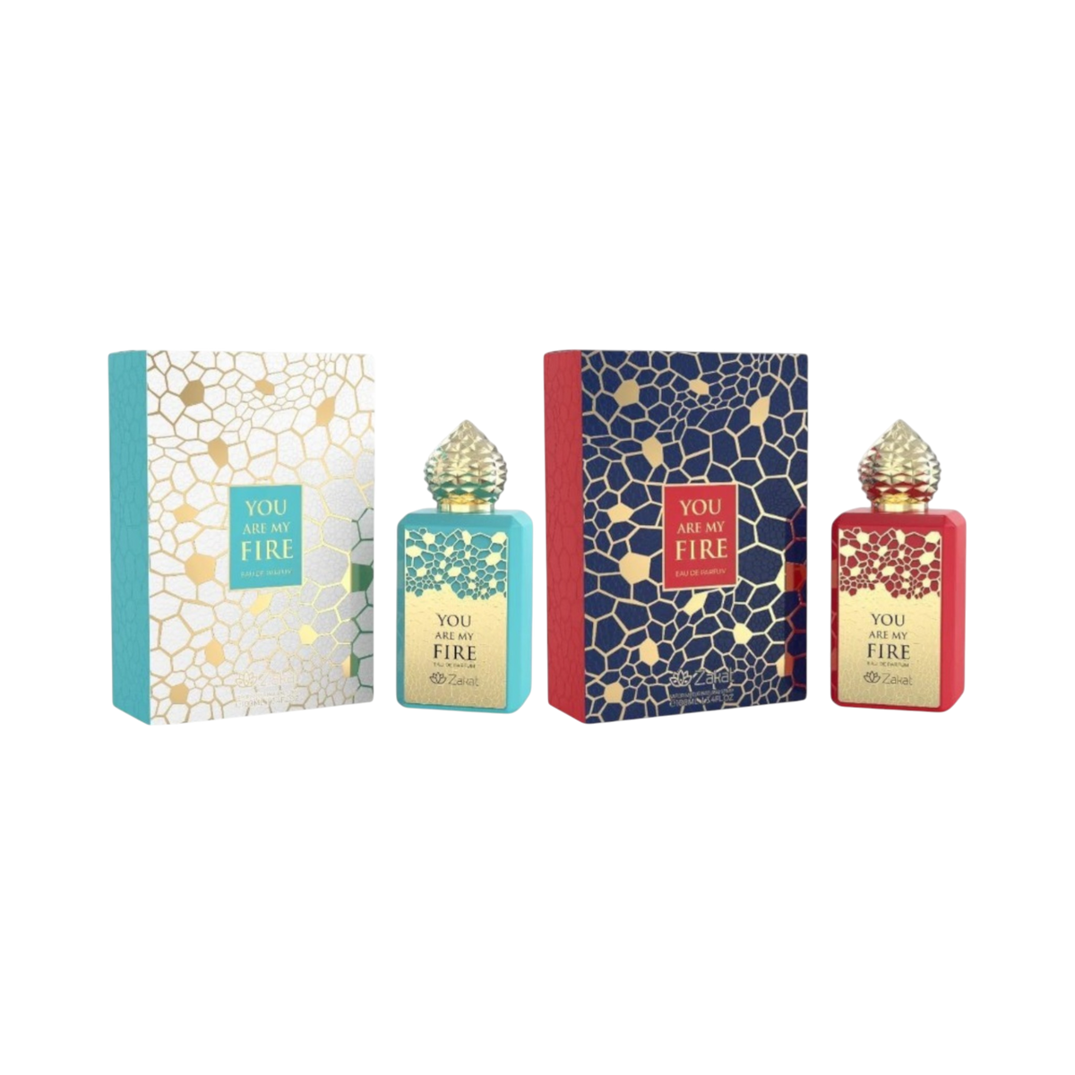 You Are My Fire Combo By Zakat 2 Pcs 3.4 Oz EDP