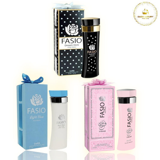 Fasio By Emper Combo 3 Pcs Edp 3.4 Oz