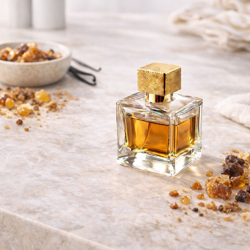 Balsamic Collection — smooth, sweet-resin, comforting fragrances.