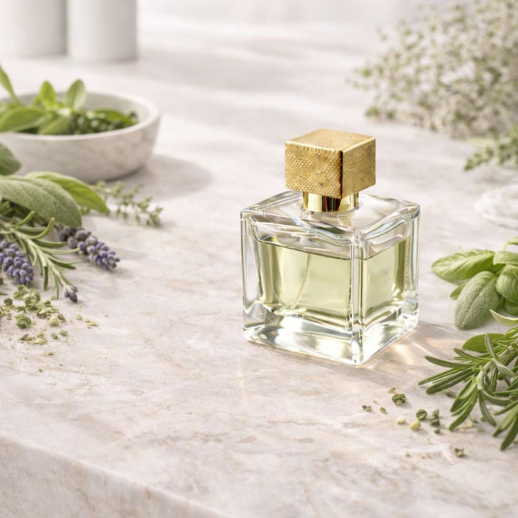 Herbal Collection — botanical, aromatic, herb-inspired fragrances.