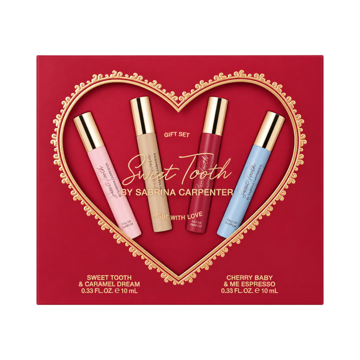 Sabrina Carpenter 4 Piece Travel Set