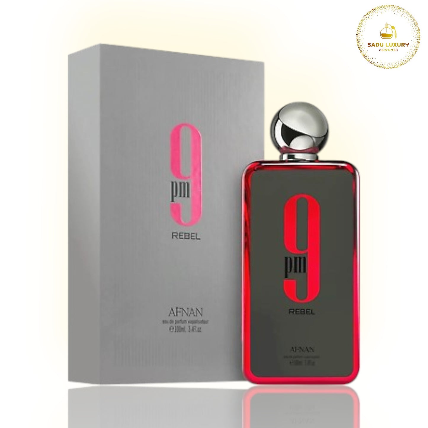 9 PM Rebel By Afnan 3.4 Oz Eau de Parfum