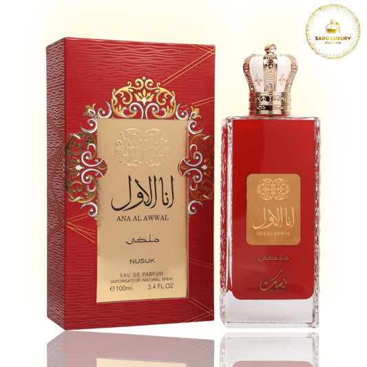 ANA AL AWWAL (Red) Nusuk Unisex 3.4 FL.OZ Spray EDP