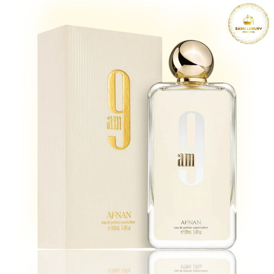 Afnan 9am for Men Eau de Parfum Spray, 3.4 Ounce