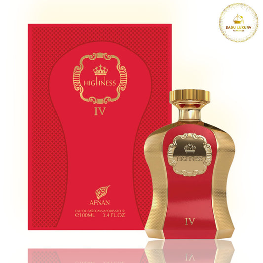 Afnan Highness IV Red Perfume EDP 3.4 oz Unisex