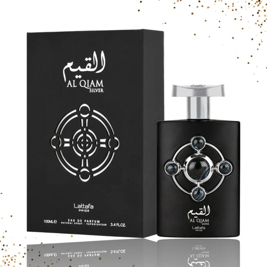 Al Qiam Silver by Lattafa 3.4 Oz