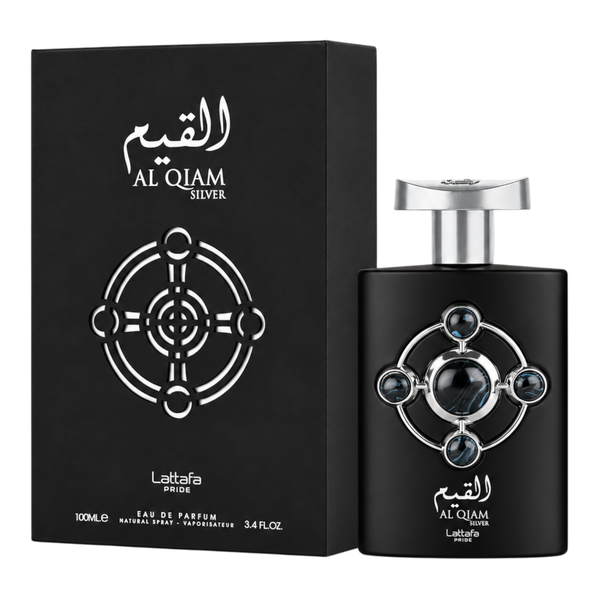 Al Qiam Silver by Lattafa 3.4 Oz