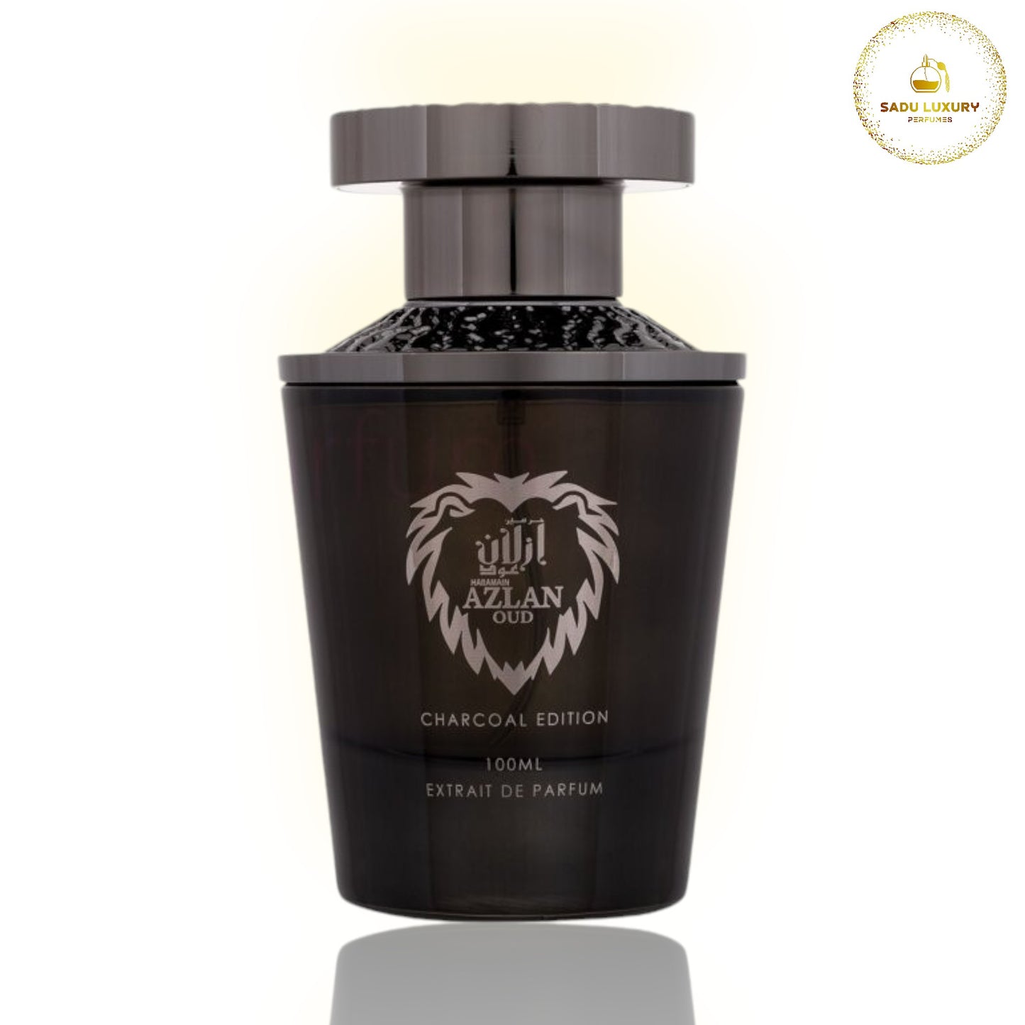 Al Haramain Azlan Oud Charcoal Edition Extrait De Parfum for Men, 3.33 Oz