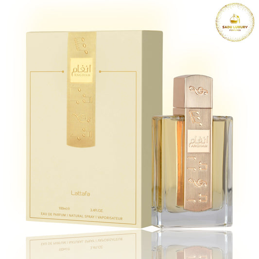 Angham by Lattafa Eau de Parfum 3.4 oz