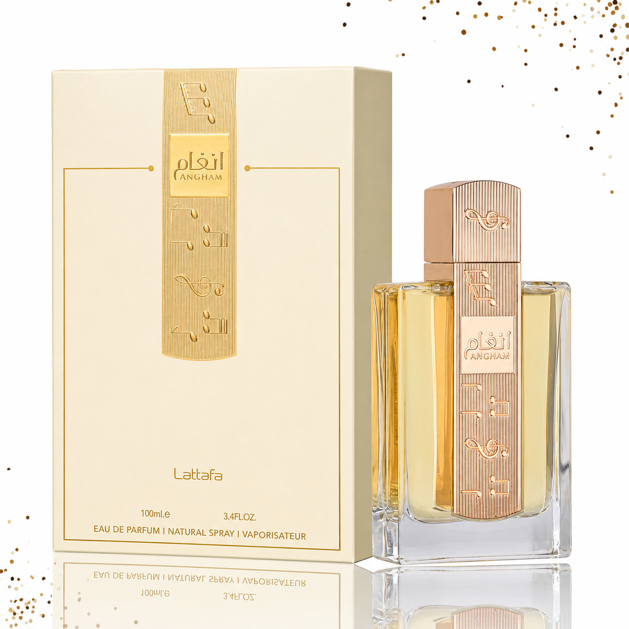 Angham by Lattafa Eau de Parfum 3.4 oz – SADULUXURY PERFUMES
