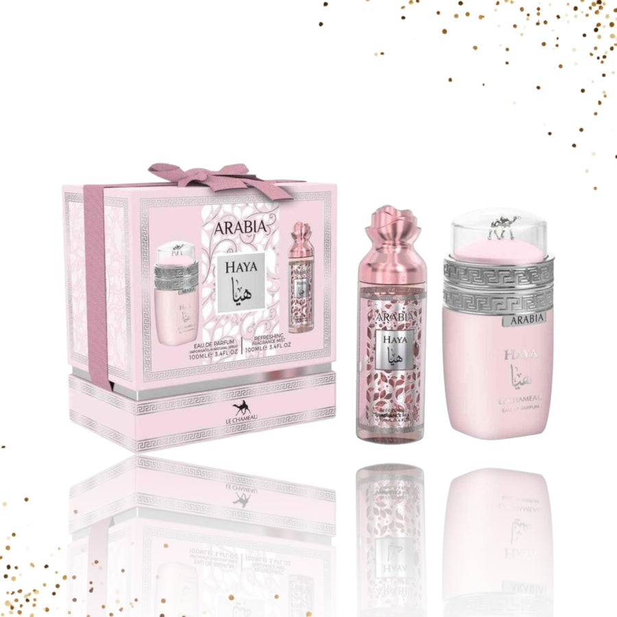 Arabia Haya Gift Set By Le Chameau Two in One
