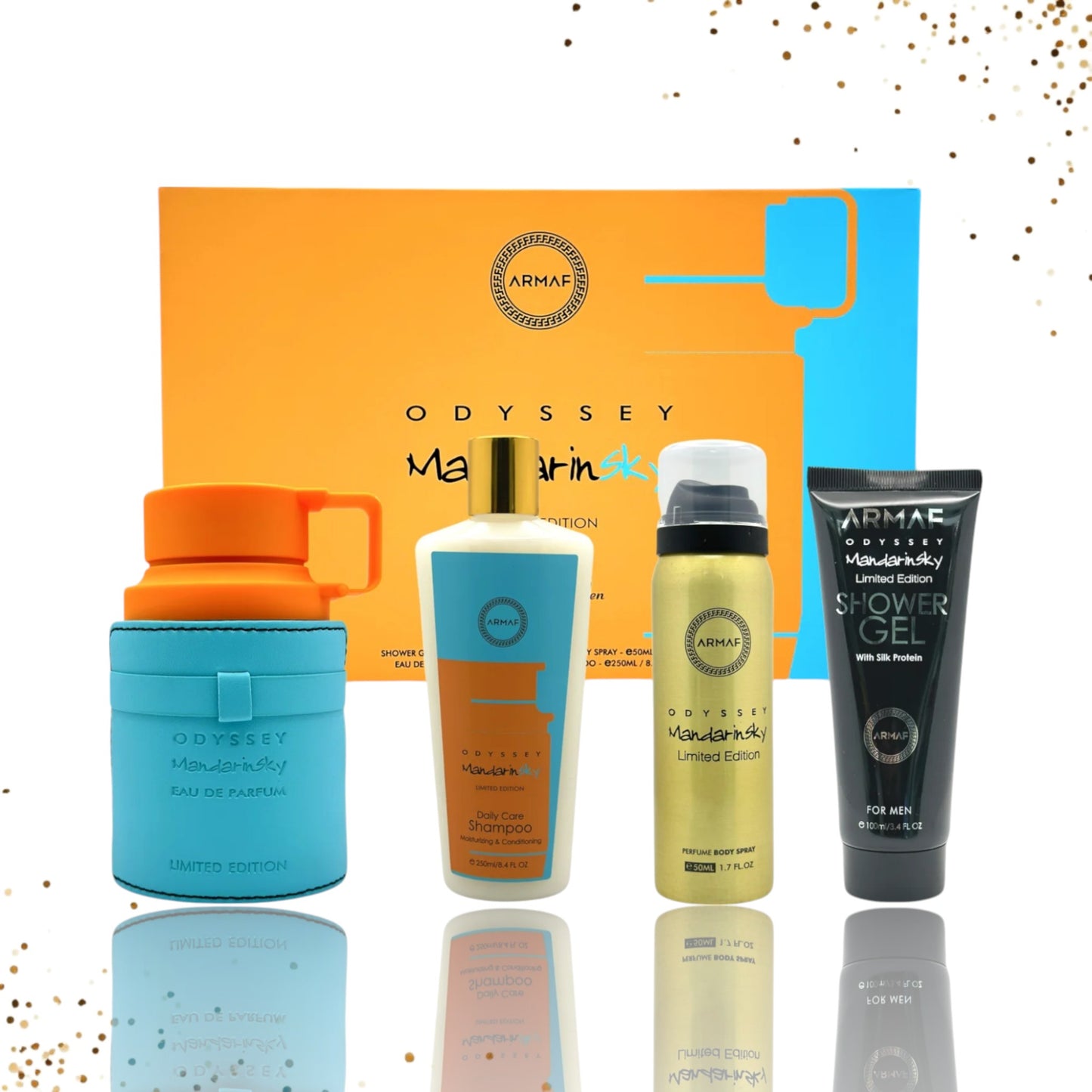Armaf Odyssey Mandarin Sky 4 Pcs 3.4 Oz