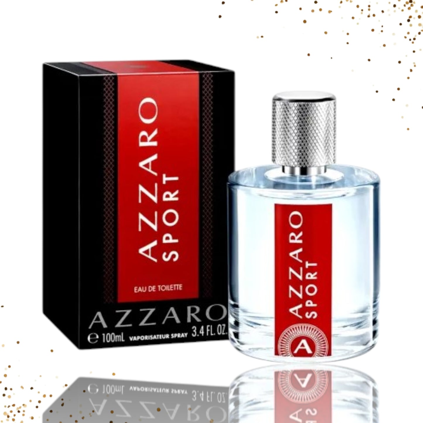 Azzaro Sport Eau De Toilette Spray for Men, 3.38 fl. oz