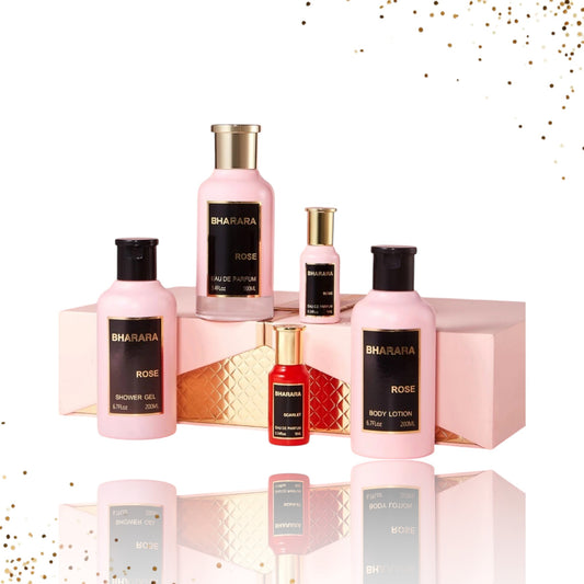 Bharara Rose Luxury Gift Set 5 Pcs