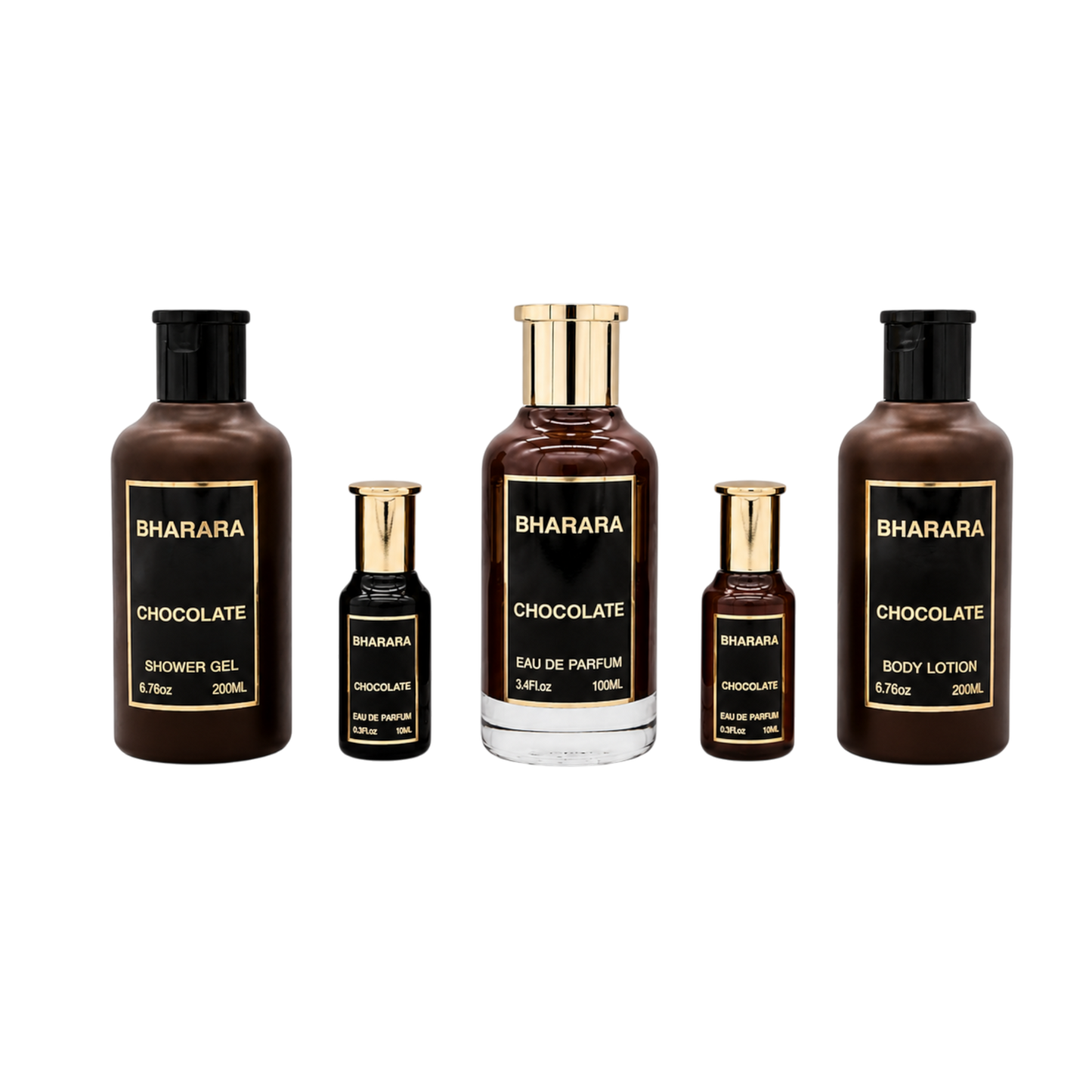 Bharara Chocolate Gift Set 5 PC 3.4 Oz EDP