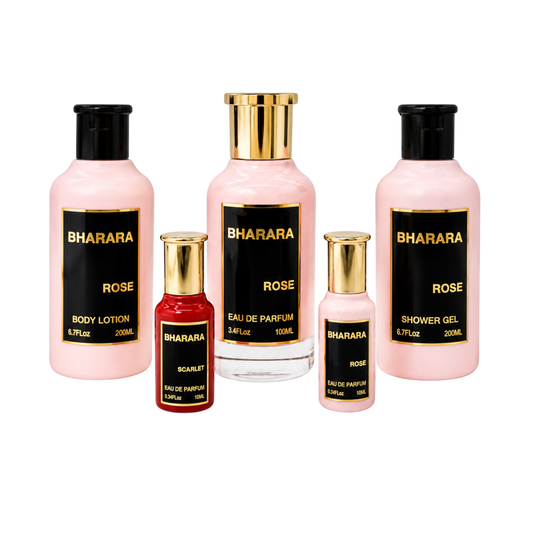 Bharara Rose Gift Set 5 Pc 3.4 Oz EDP