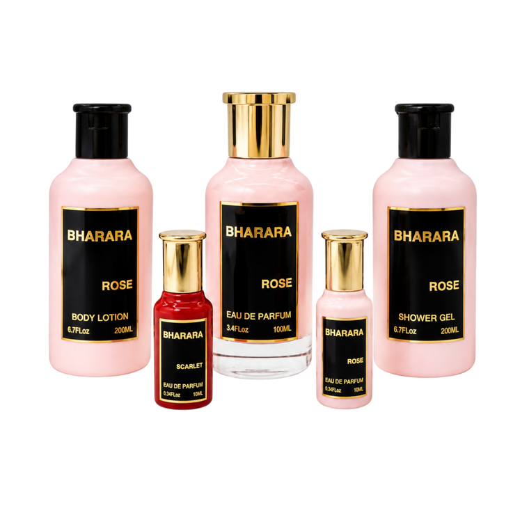 Bharara Rose Gift Set 5 Pc 3.4 Oz EDP