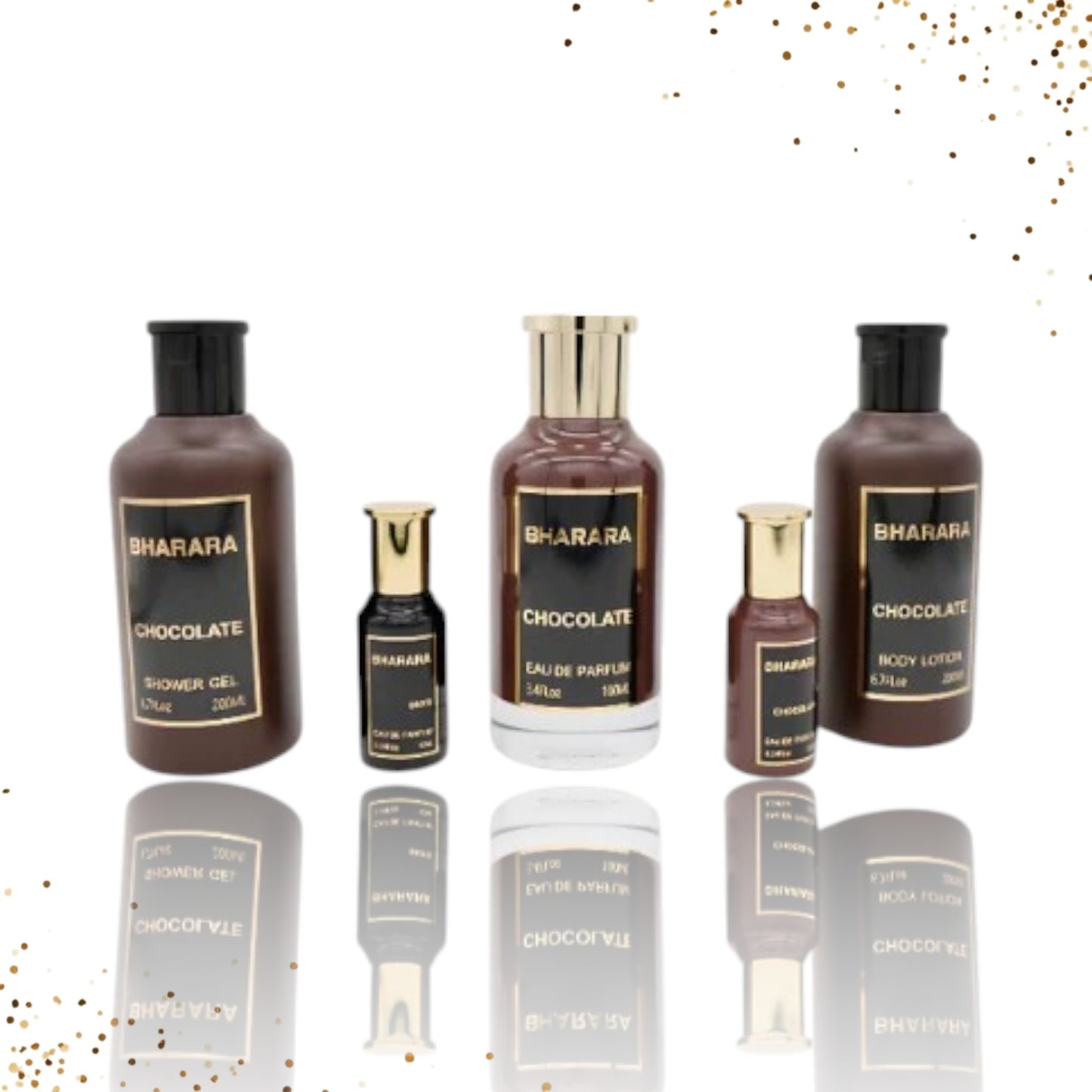 Bharara Chocolate Gift Set 5 PC 3.4 Oz EDP