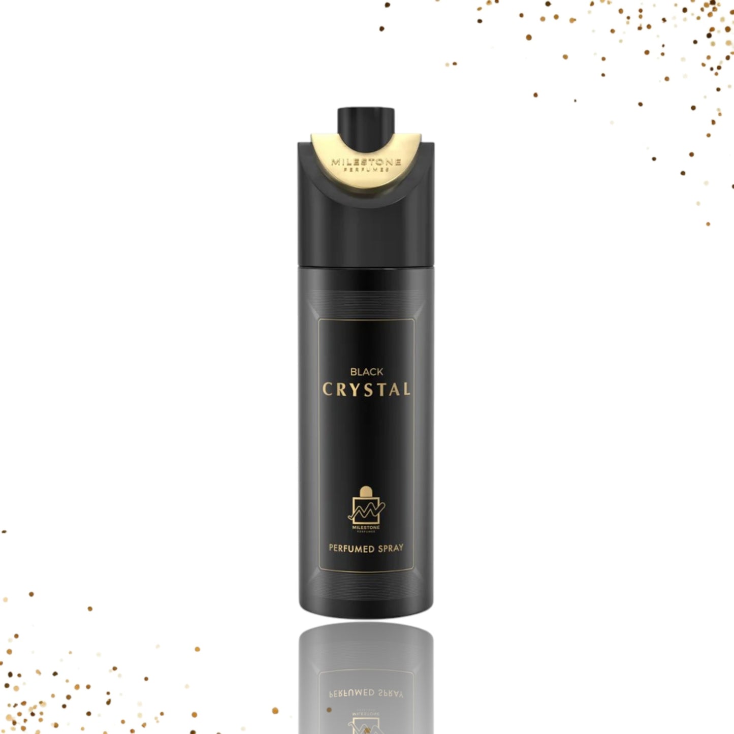 Black Crystal Body Spray By  Milestone 200 Ml