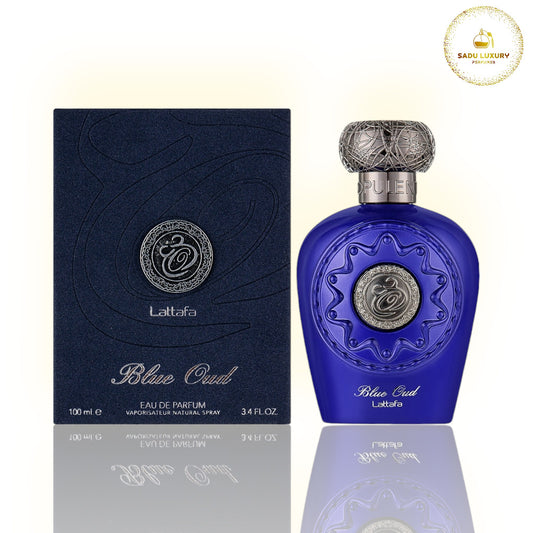 Blue Oud Opulent by Lattafa 3.4 oz