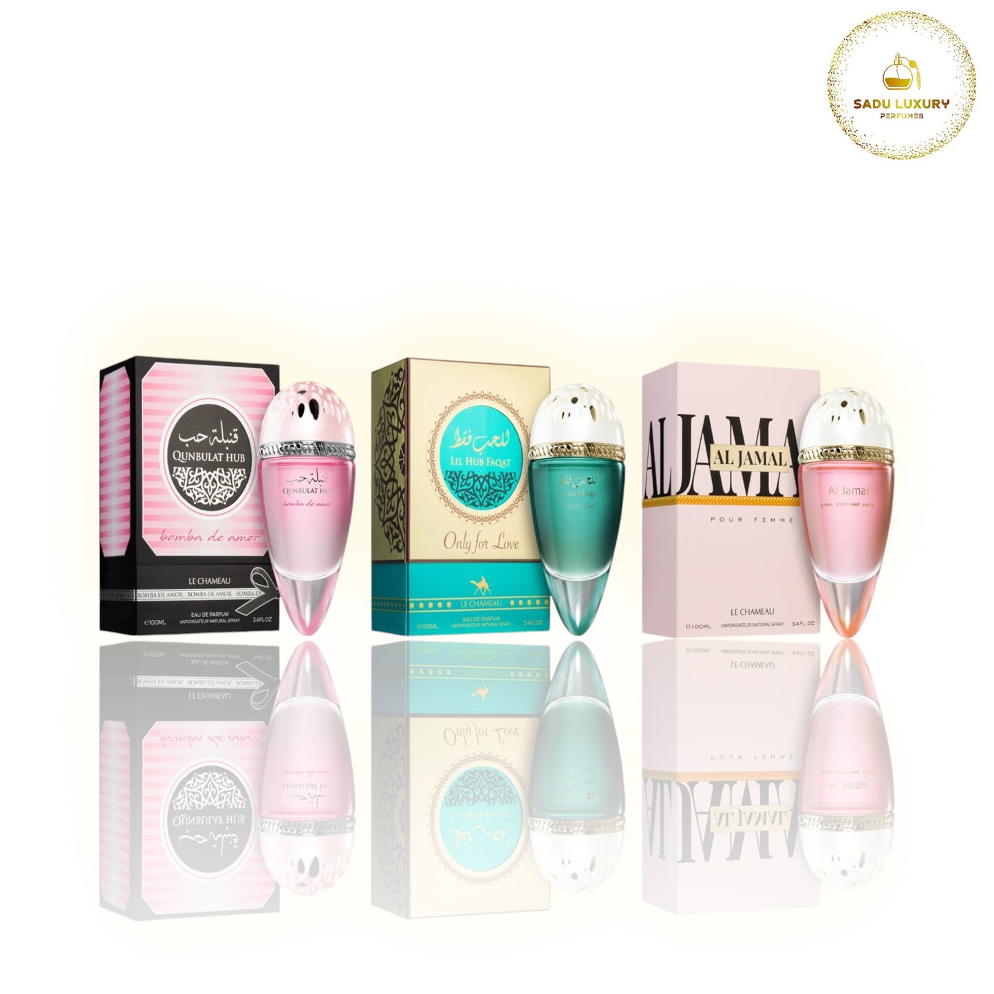 Le Chameau Bomba de Amor Combo 3 PC Eau de Parfum