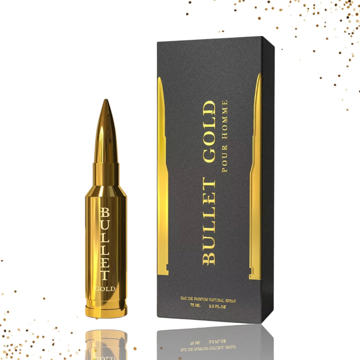 Bullet Gold Pour Homme Eau de Parfum 2.5 Oz