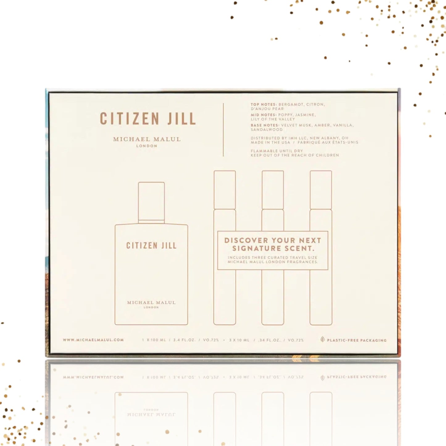 Citizen Jill Gift Set By Michael Malul 4 Pcs EDP