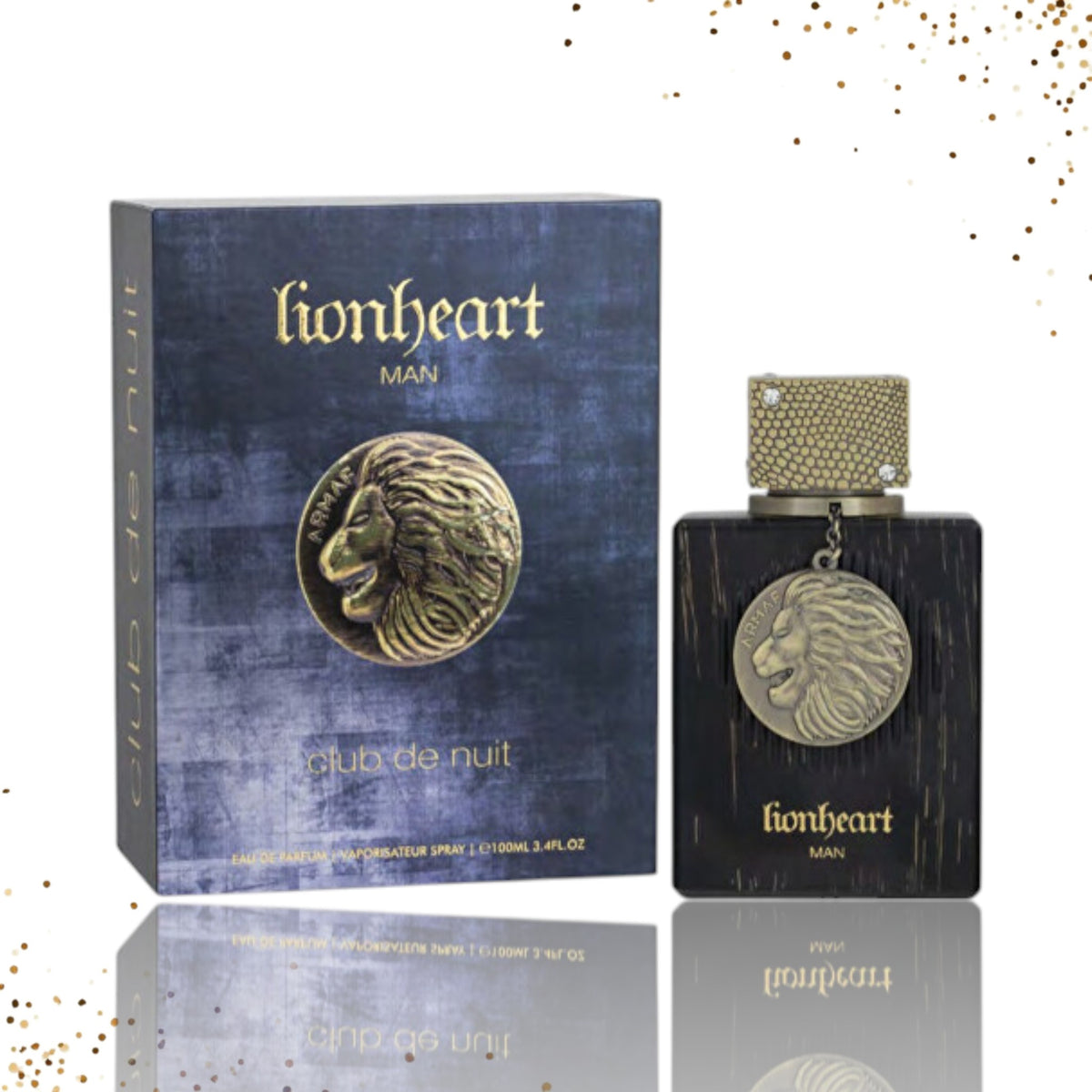 Club De Nuit Lion Heart Man by Armaf 3.4 Oz EDP