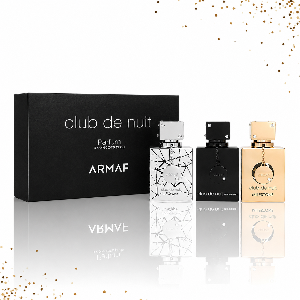 Club De Nuit Gift Set Parfum Collectors Pride By Armaf