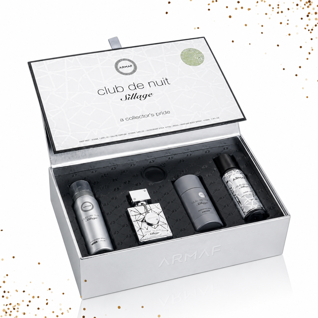 Club De Nuit Sillage By Armaf Gift Set 4 Pcs EDP