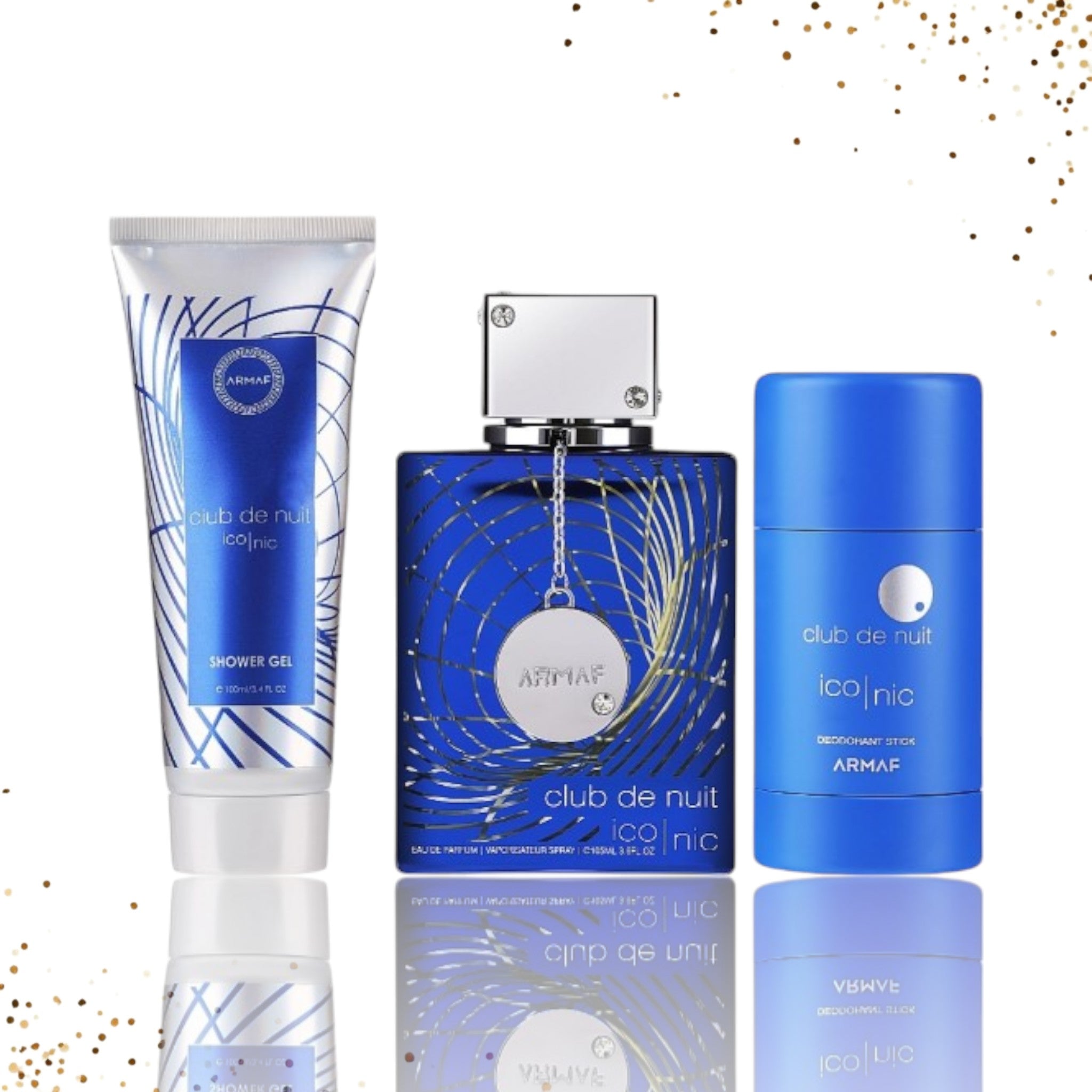 Club De Nuit Iconic Gift Set 3 Pcs By Armaf 3.4 Oz EDP