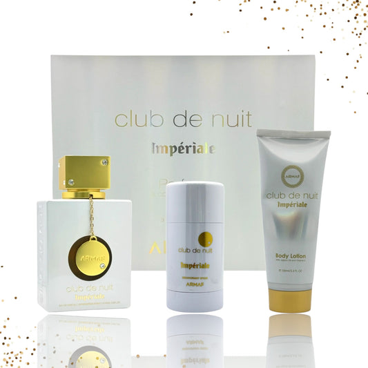 Club de Nuit Imperiale Gift Set 3 Pcs  By Armaf