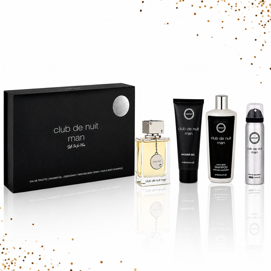 Club de Nuit Men Gift Set 4 Pcs By Armaf  3.4 Oz
