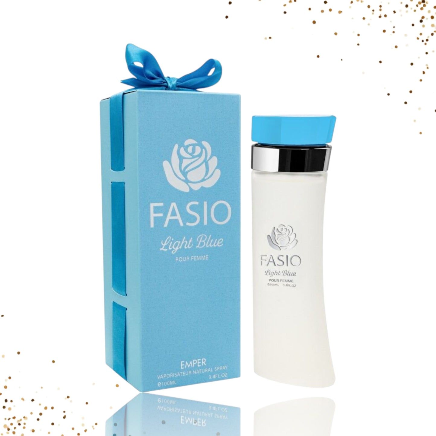 Fasio Light Blue By Emper 3.4 Oz EDP