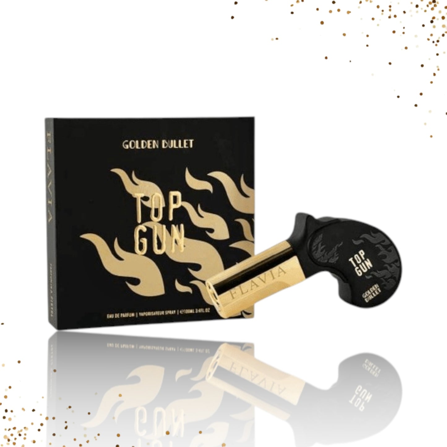 Flavia Top Gun  Golden Bullet By Armaf 3.4 Oz