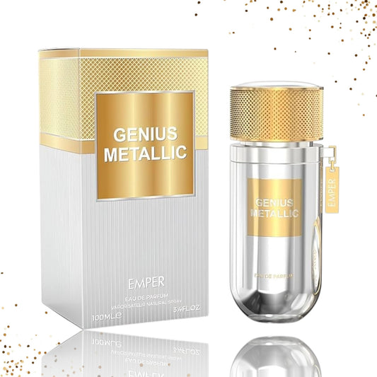Genius Metallic by Emper EDP 3.4 Oz
