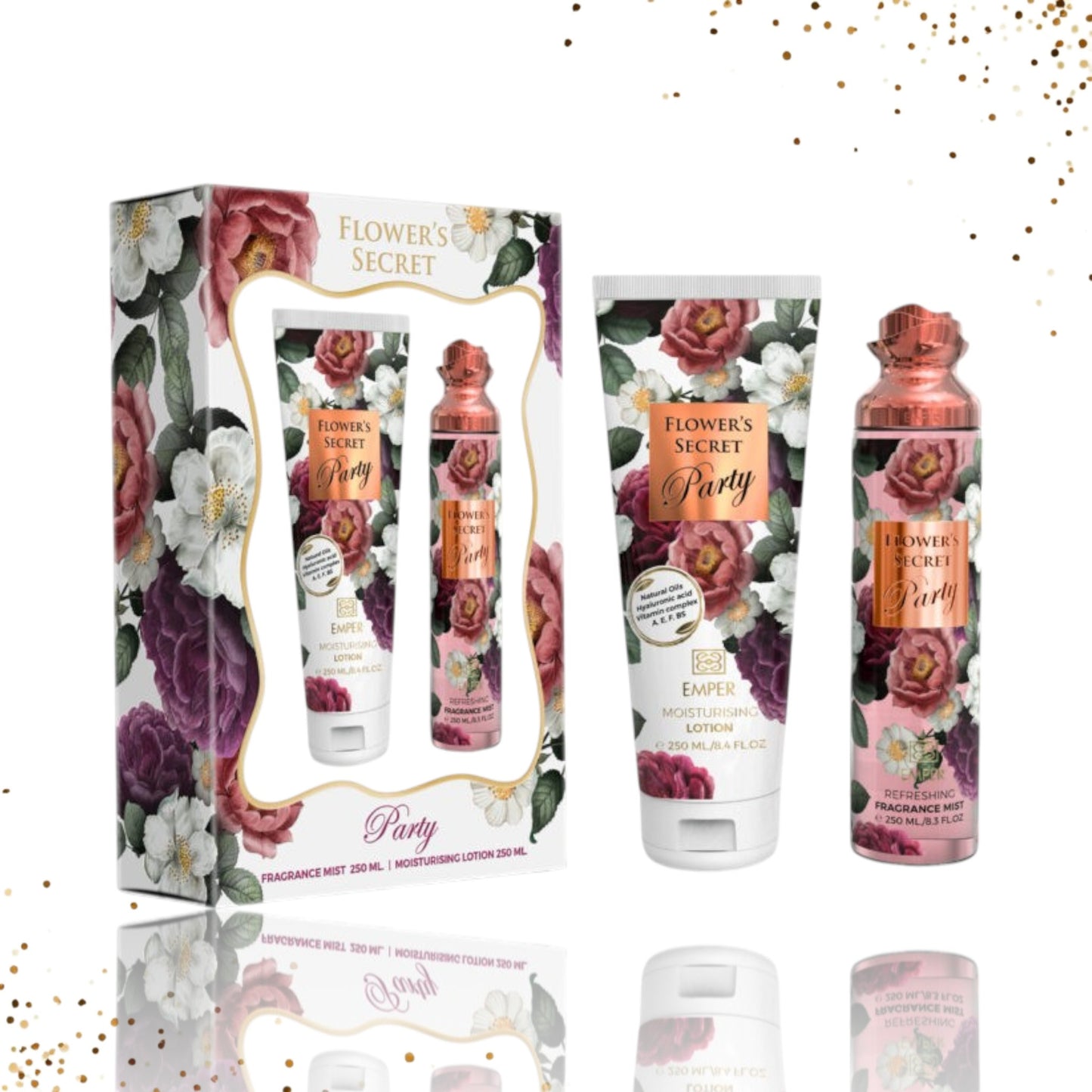 Gift Set Flower's Secret Party by Emper 2 Pcs