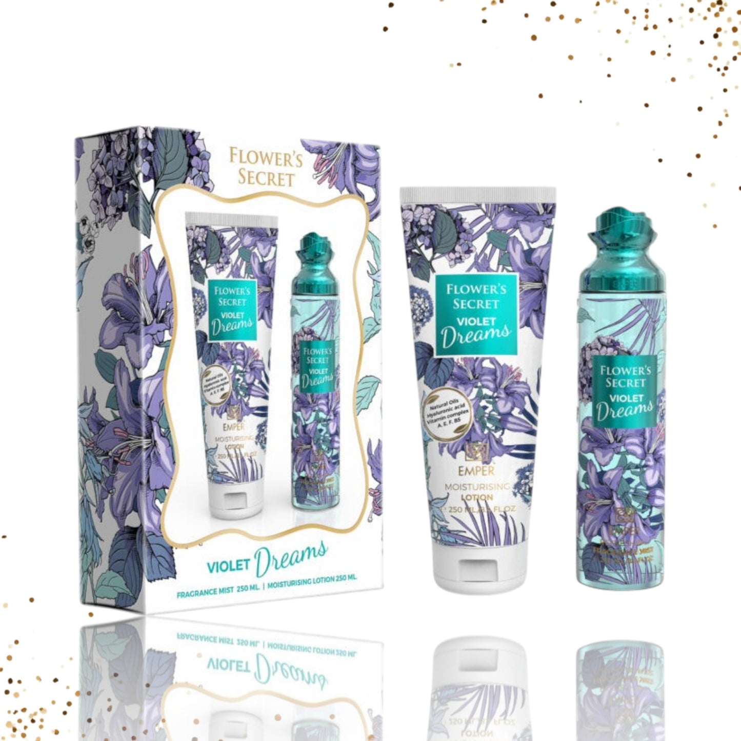 Gift Set Flower's Secret Violet Dreams by Emper 2 Pcs