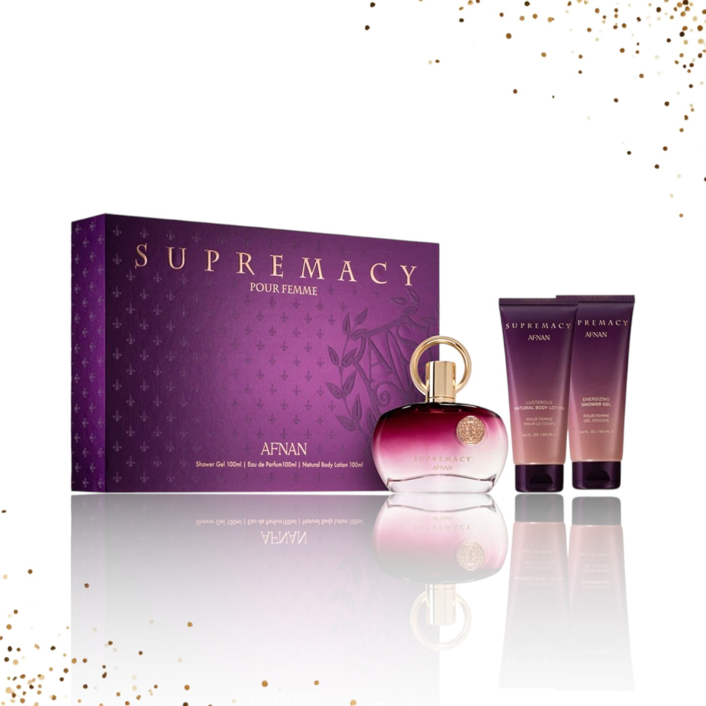 Supremacy Purple Gift Set by Afnan