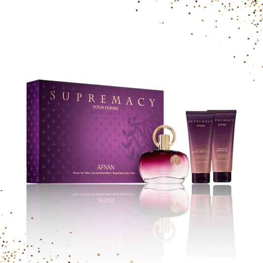 Supremacy Purple Gift Set by Afnan