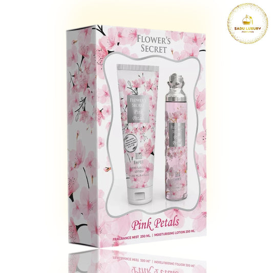 Gift Set Flower's Secret Pink Petals by Emper 2 Pcs