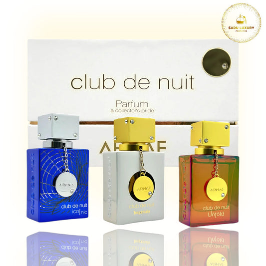 Club De Nuit Gift Set Parfum a Collectors Pride by Armaf EDP 1.0 Oz 30 Ml