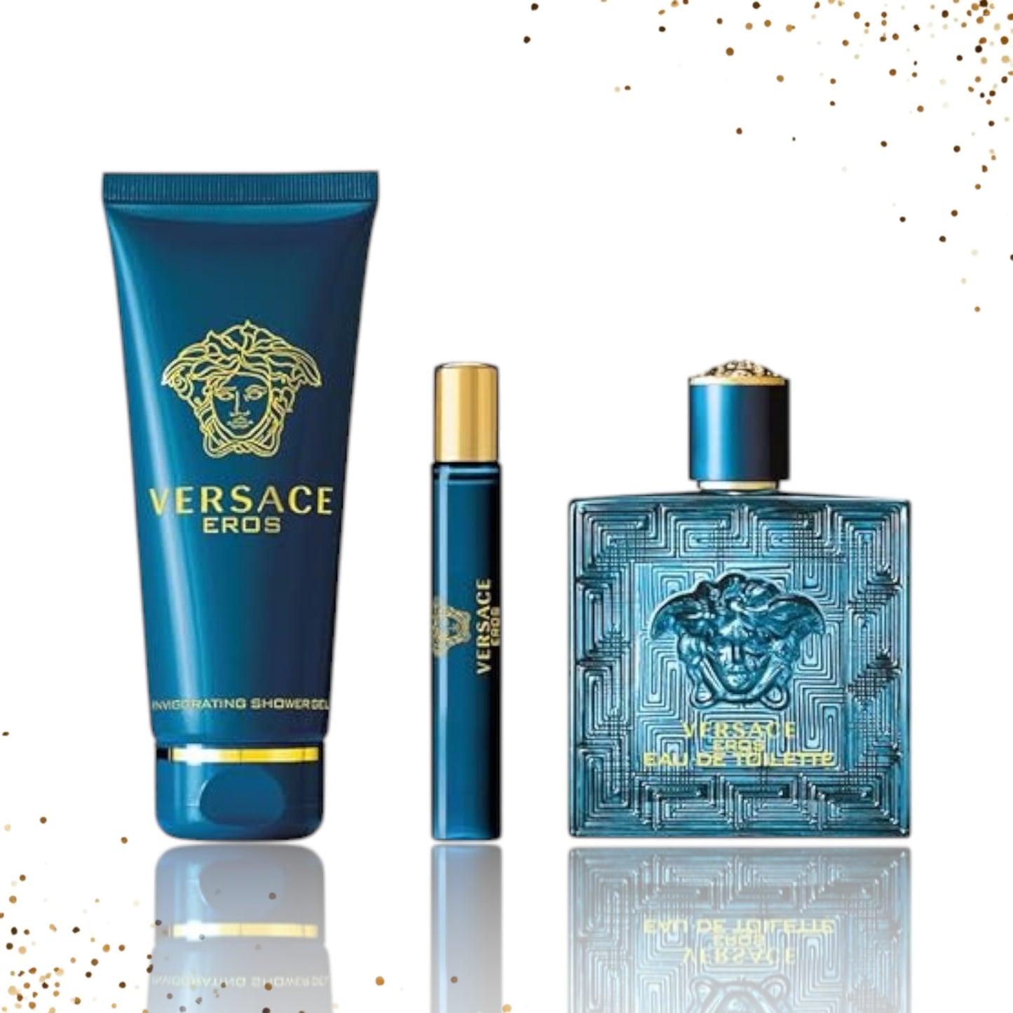 Gift Set Eros By Versace 3 Pcs