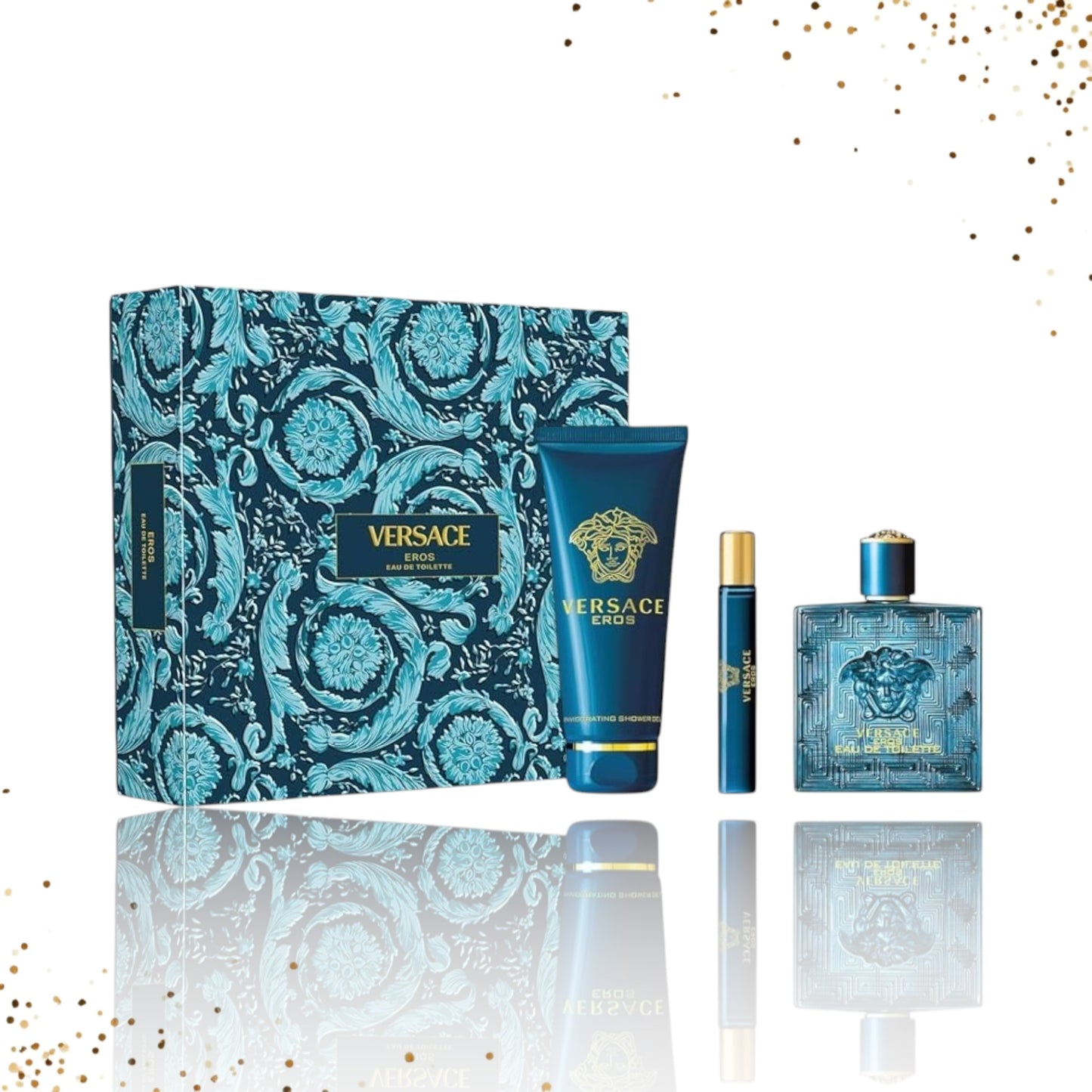Gift Set Eros By Versace 3 Pcs