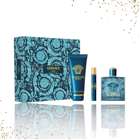 Gift Set Eros By Versace 3 Pcs
