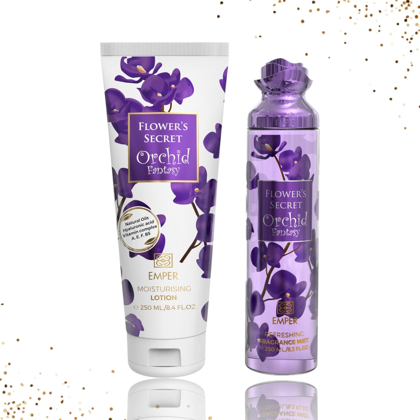 Gift Set Flower's Secret Orchid Fantasy by Emper 2 Pcs