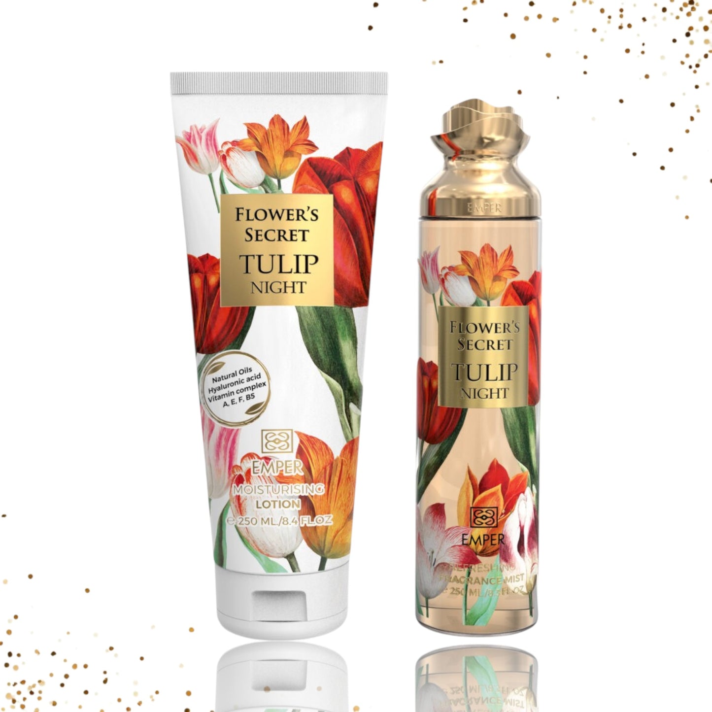 Gift Set Flower's Secret Tulip Night by Emper 2 Pcs